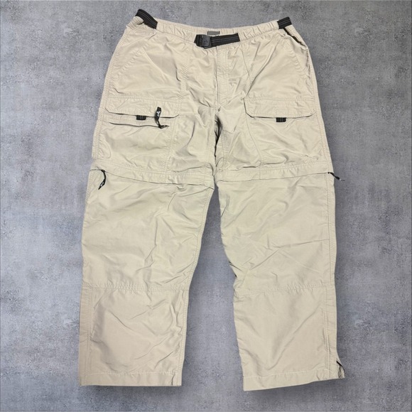 Eastern Mountain Sports Other - Eastern Mountain Sports EMS Convertible Cargo Pants Men's 36x29 Beige Zip Off